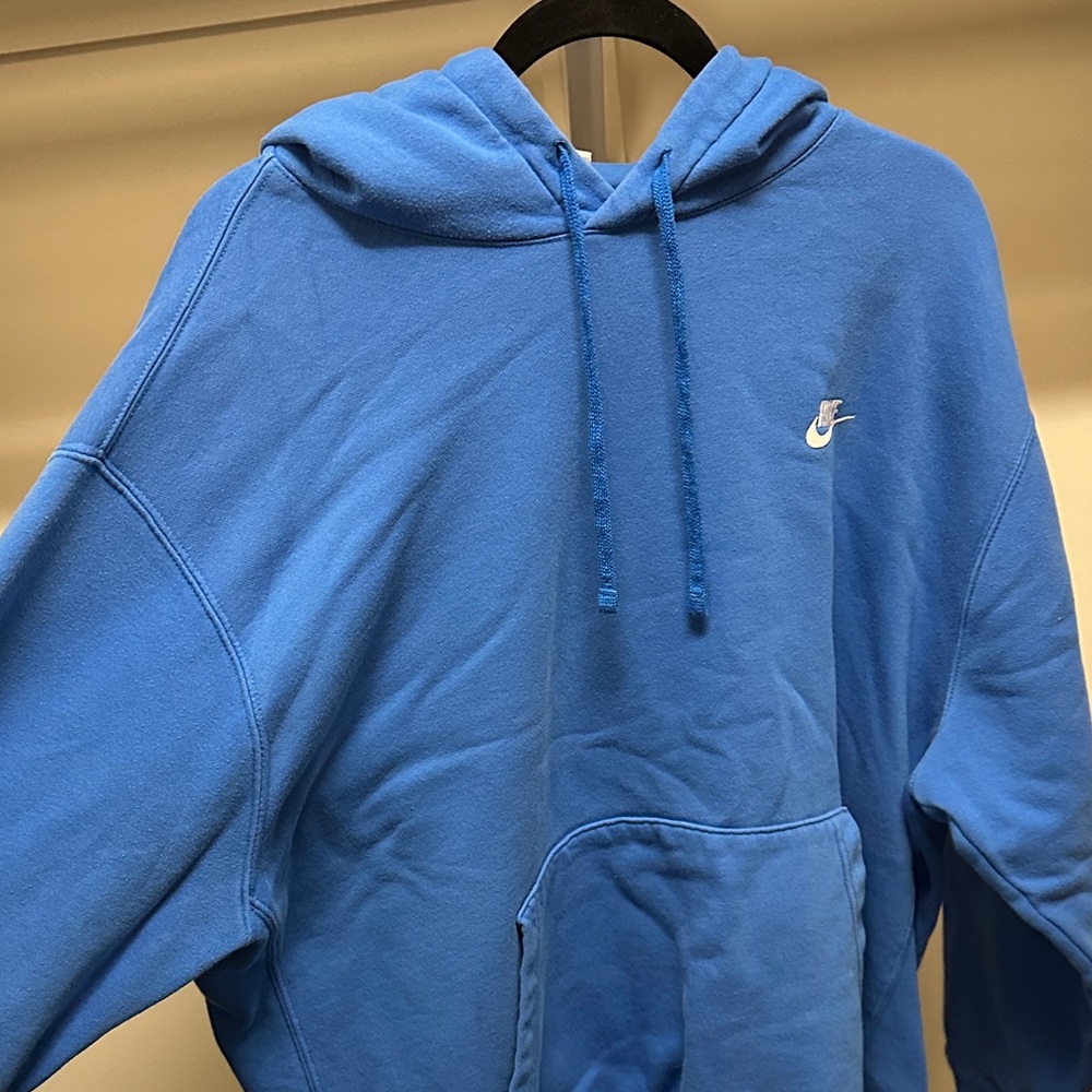 Nike Men's Sky Blue Hoodie